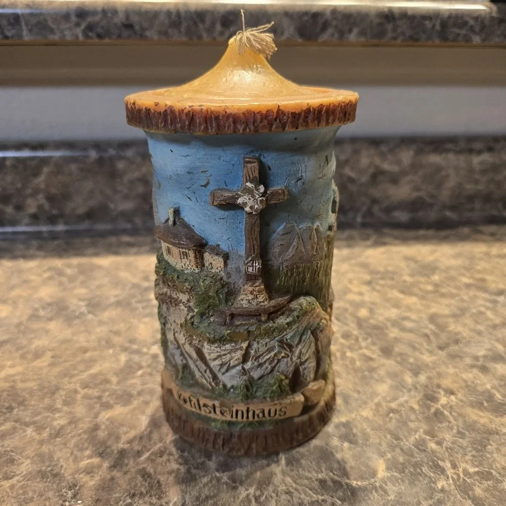 GUNTER WALLDURN Baden Kehlsteinhaus Berchtesgaden Hand Painted 8